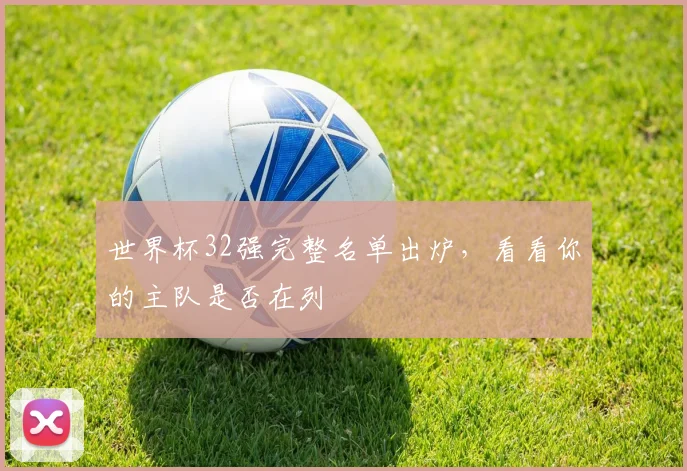 世界杯32强完整名单出炉，看看你的主队是否在列